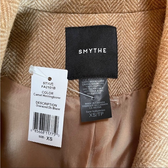 Smythe Double Breasted Oversized Wool Blazer - Picture 8 of 8